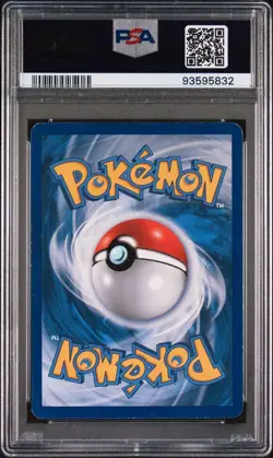 2010 Pokemon HG & SS Undaunted Cracked Ice #2 Espeon - Holo PSA 4 VG-EX - Image 2