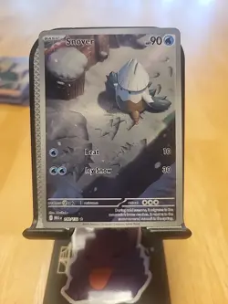 Snover 140/132 Illustration Rare Pokemon Mega Evolution NM Near Mint - Image 1