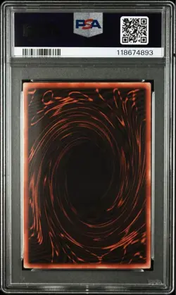 PSA 9 YuGiOh Slifer The Sky Dragon GBI-001 Egyptian God Secret Rare English - Image 2