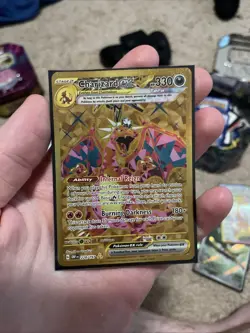 Pokemon TCG Charizard EX Sir Obsidian Flames 228/197 Full Art Secret Rare Card - Image 1