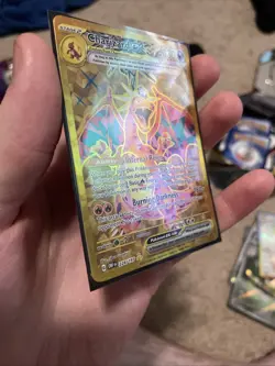 Pokemon TCG Charizard EX Sir Obsidian Flames 228/197 Full Art Secret Rare Card - Image 3