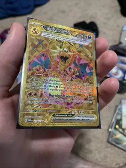 Pokemon TCG Charizard EX Sir Obsidian Flames 228/197 Full Art Secret Rare Card - Image 4