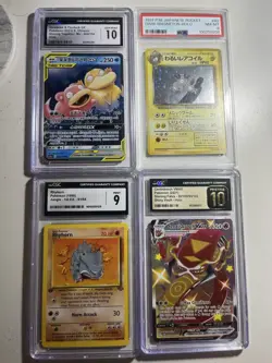 Pokemon TCG Graded Cards Lot CGC AND PSA Slabs - Image 1