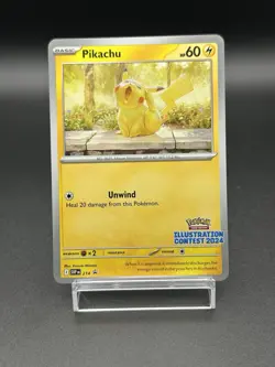Pikachu - 214 (Illustration Contest 2024) - SV: Scarlet & Violet Promo Cards - Image 1