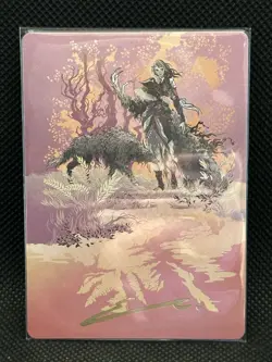 MTG - Arlinn, the Pack's Hope (3/81) Art Card - Gold-Stamped Signature - Magic - Image 1
