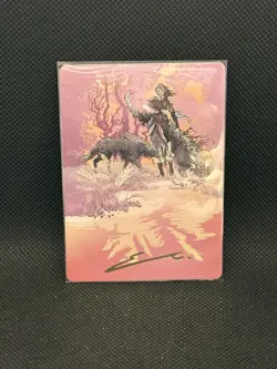 MTG - Arlinn, the Pack's Hope (3/81) Art Card - Gold-Stamped Signature - Magic - Image 2