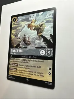 Tinker Bell - Giant Fairy 188/204 Fabled Regular Disney Lorcana Card NM - Image 5