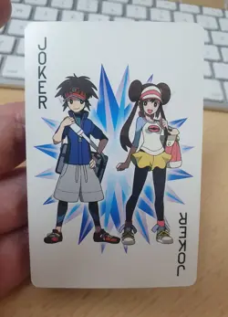 2012 Japanese Pokemon Poker NATE & ROSA Black Kyurem B&W Deck #2 Playing Card - Image 4