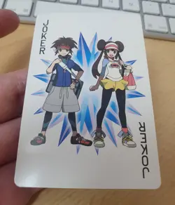 2012 Japanese Pokemon Poker NATE & ROSA Black Kyurem B&W Deck #2 Playing Card - Image 5