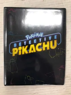 Pokemon Detective Pikachu 4-pocket Ultra-Pro Binder To Protect Your Cards TCG - Image 1