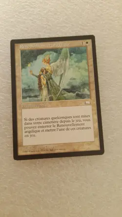 CARTE MTG MAGIC THE GATHERING VF RENOUVELLEMENT angelique 1997 b - Image 1
