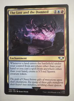 MTG - The Lost and the Damned (129) - Universes Beyond: Warhammer 40K - NM - Image 1