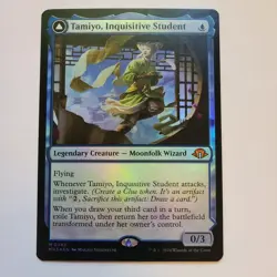Magic the Gathering - Tamiyo, Inquistive Student (Foil) - Modern Horizons 3 - NM - Image 1