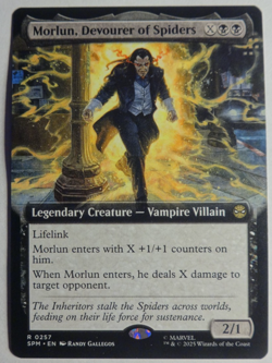 Magic The Gathering Spider-Man BORDERLESS, R 0257 Morlun, Devourer of Spiders - Image 1