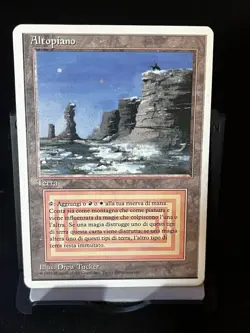 Magic MTG 1x Plateau Altopiano Fwb Italian dual land Magic The Gathering #2 - Image 1