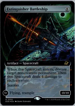 Extinguisher Battleship (Extended Art) R Edge of Eternities 355 NM Foil - Image 1