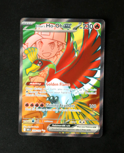 Pokemon Card TCG - Ethan's Ho-Oh EX 209/182 - Destined Rivals - Ultra Rare - NM⭐ - Image 1