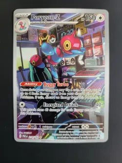 Pokemon TCG Porygon-Z 214/182 Paradox Rift Illustration Rare - Image 1