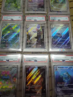 Pokemon 2023 Scarlet and Violet 151 Charizard, Blastoise And Venusaur PSA 9 Lot - Image 1