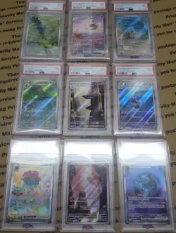 Pokemon 2023 Scarlet and Violet 151 Charizard, Blastoise And Venusaur PSA 9 Lot - Image 2