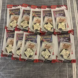 *Lot Of 10* Pokemon Destined Rivals Blister Pack | Eevee Promo | BRAND NEW - Image 1