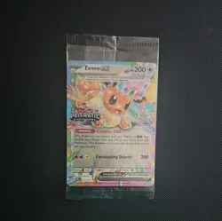Pokemon Eevee EX 75/131 Stamped Prismatic Evolutions Surprise Box Promo Sealed - Image 1