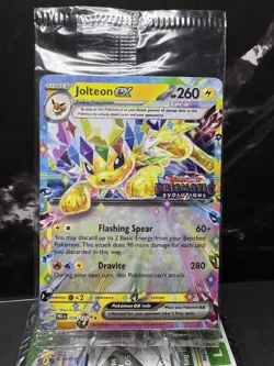 Pokemon Jolteon ex Prismatic Evolutions Stamp 030/131 Surprise Box SEALED (NM) - Image 1