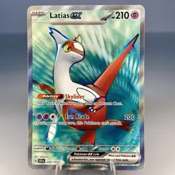 Latias EX 220/191 Ultra Rare Full Art SV08: Surging Sparks Pokemon TCG Near Mint - Image 1