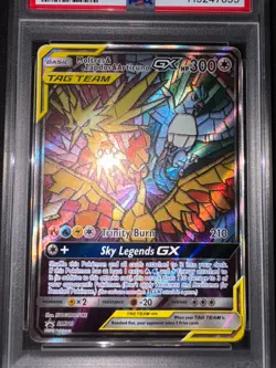 Pokemon - Moltres Zapdos & Articuno GX PSA 9 Sm210 - Hidden Fates ETB Promo ENG - Image 2