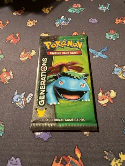 WEIGHED 18.60g Pokemon TCG Generations Booster Pack Venusaur Art, NEW SEALED - Image 2