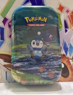 Pokemon TCG “Sinnoh Stars” Piplup Mini Tin - Image 1