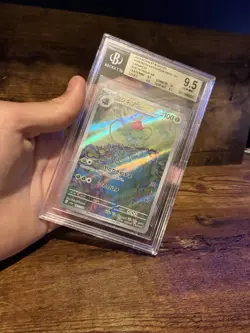 2023 Pokemon Scarlet & Violet 151 Ivysaur Art Rare #167 Japanese Edition Bgs 9.5 - Image 3