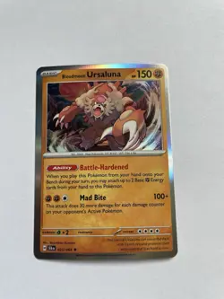 Pokemon TCG - Bloodmoon Ursaluna - Shrouded Fable 25/64 - Holo Rare - NM / Mint - Image 1