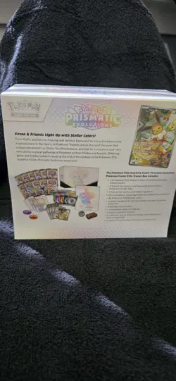 Pokemon TCG Prismatic Evolutions Pokemon Center Elite Trainer Box ETB Exclusive - Image 4