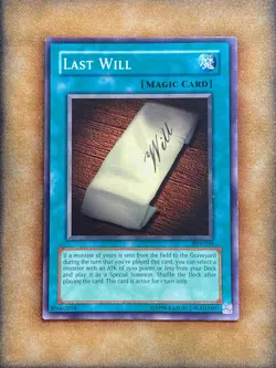Yugioh Last Will SDY-039 Common NM - Image 1