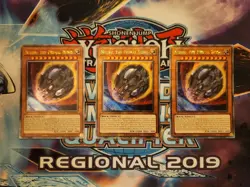 Yugioh Nibiru, The Primal Being - RA01-EN015 - Quarter Century Secret - NM x3 - Image 1
