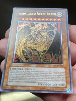 Hamon, Lord of Striking Thunder SOI-EN002 Ultimate Rare Near Mint Unlimited - Image 3