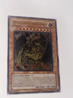 Hamon, Lord of Striking Thunder SOI-EN002 Ultimate Rare Near Mint Unlimited - Image 4