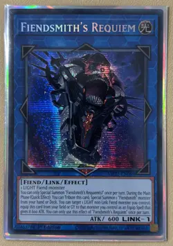 Fiendsmith's Requiem MP25-EN089 Prismatic Secret Rare 1st Ed - Image 1