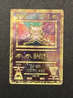 Vintage 2000 Pokemon Ancient Mew Promo Card Holo HP - Image 1