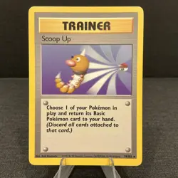 Scoop Up 78/102 Base Set Rare Non-Holo Vintage Pokemon TCG Card - Image 1