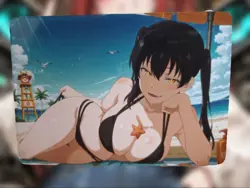 Tamaki Kotatsu Fire Force Anime Waifu Sexy Goddess Doujin Lewd Hentai Card - Image 1