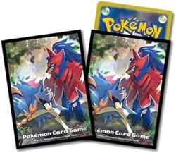 Pokemon Center Card Game Sleeve Zacian Zamazenta Hero of Many Battles 64 sleeves - Image 2
