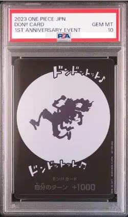 PSA 10 Don Card Luffy Nika Gear 5 ONE PIECE Card 1st ANV Event Japanese - Image 1