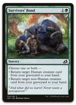 Survivors' Bond #172 (NM) Ikoria IKO Magic MTG - Image 1