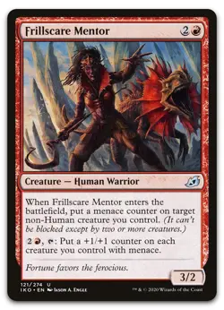 Frillscare Mentor #121 (NM) Ikoria IKO Magic MTG - Image 1