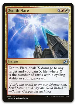Zenith Flare #217 (NM) Ikoria IKO Magic MTG - Image 1