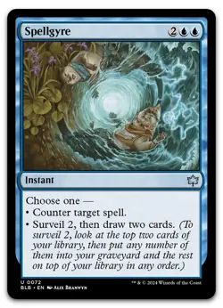 Spellgyre #72 (NM) Bloomburrow BLB Magic MTG - Image 1