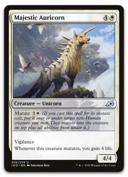 Majestic Auricorn #22 (NM) Ikoria IKO Magic MTG - Image 1