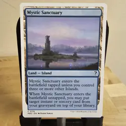 Mystic Sanctuary WHITE BORDER Mystery Booster 2 Magic the Gathering MB2 MTG NM - Image 1